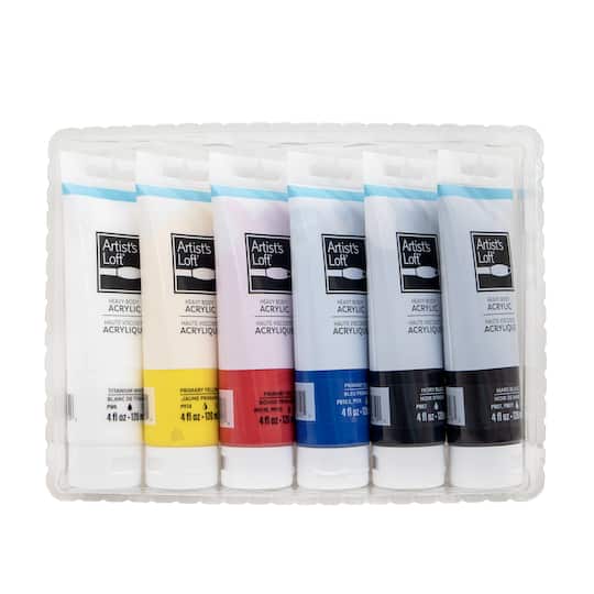 Primary Heavy Body Acrylic Paint Set by Artist's Loft®